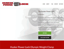 Tablet Screenshot of huskerpowerlock.com